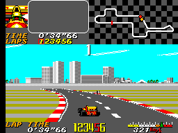 Ayrton Senna's Super Monaco GP II (Europe) In game screenshot